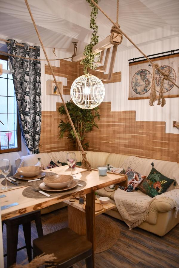 Le Cabanon H24,Atypique,Cosy,Port,Plage,Wifi,Netflix 라센느쉬르메르 외부 사진